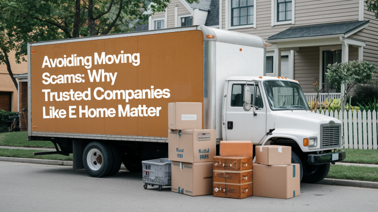 Avoiding Moving Scams: Why Trusted Companies Like E Home Matter